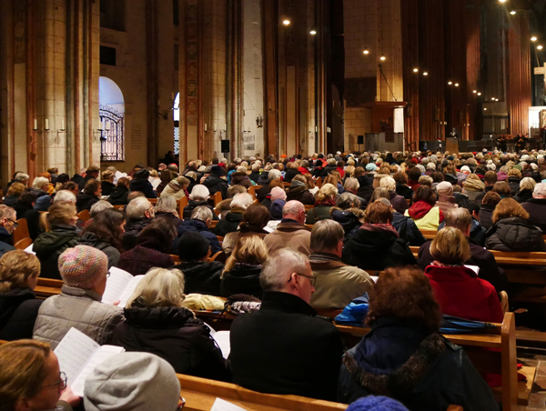 Das „Offene Singen“ findet in St. Marien statt. Foto: Veranstalter