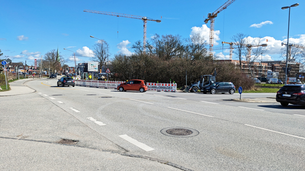Die Verwaltung will den Teutendorfer Weg zwischen Ivendorfer Landstraße und Travemünder Landstraße sicherer machen. Foto: Archiv/HN