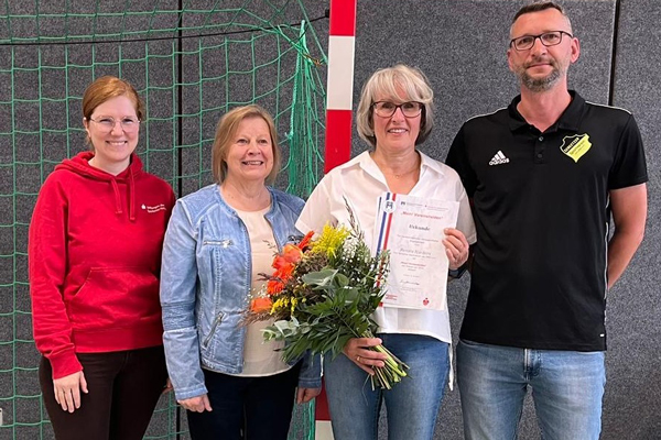 Wiebke Watzlawek, Jutta Voigt, Renate Harders und Marko Harms. Foto: Stiftungen der Sparkasse Holstein