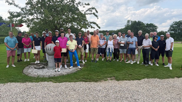 Die Teilnehmer vom Golf Club Curau e.V. an dem bundesweiten Turnier. Foto: Golf Club Curau