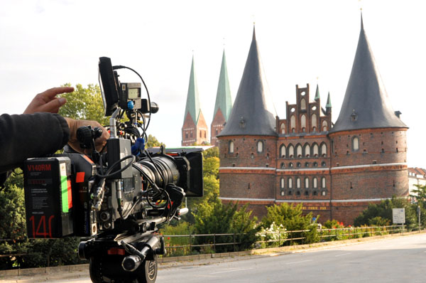 In Lübeck wird die Serie Morden im Norden gedreht. Foto: Veranstalter