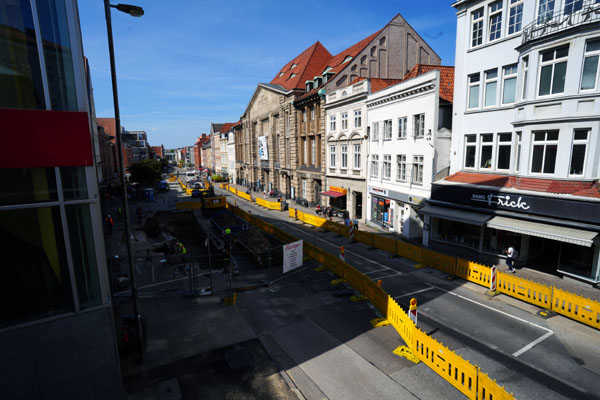 Die FDP-Fraktion in der Bürgerschaft kritisiert die Vollsperrung der Beckergrube. Foto: JW/Archiv