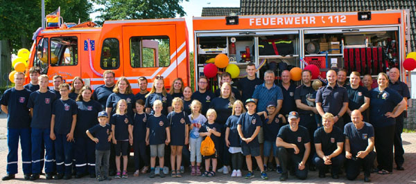 Am Wochenende wurde die Kinderfeuerwehr Pariner Löschbärchis gegründet. Foto: FF Groß Parin