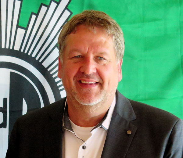Jörn Löwenstrom bleibt Vorsitzender der GdP Lübeck-Ostholstein. Fotos: GdP