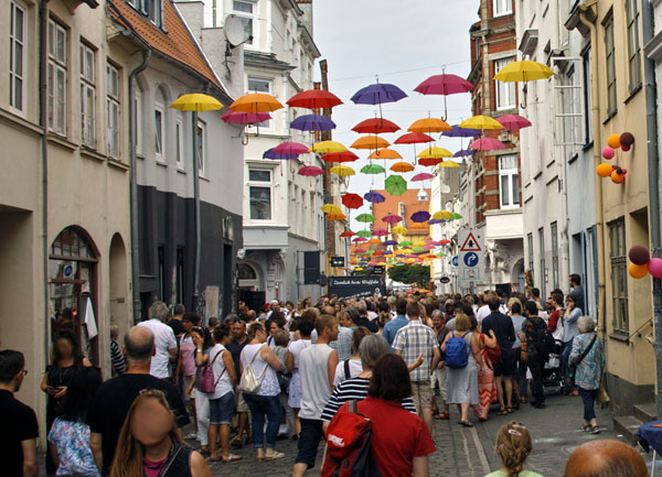 Von Freitag bis Sonntag findet in Lübeck wieder ein Hanse-Kultur-Festival statt. Fotos: JW/Archiv