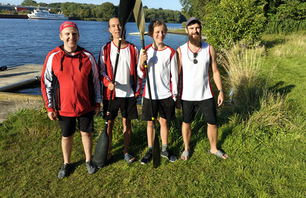 Die Lübecker Kanuten waren bei der Rendsburger Regatta erfolgreich. Foto: LKV