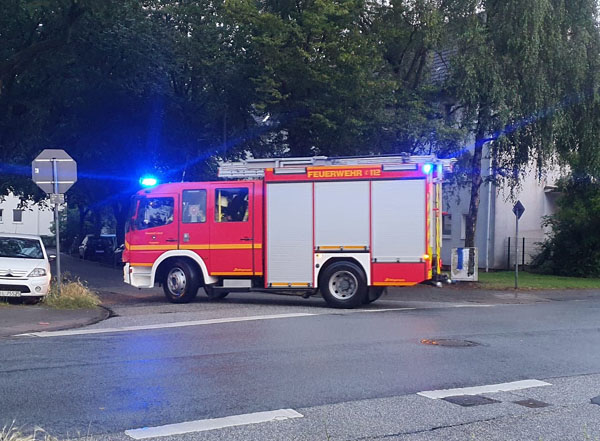 In Lübeck gab es 15 Einsätze durch den starken Regen. Fotos: Oliver Klink