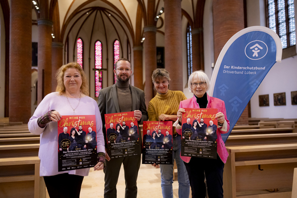 Das Weihnachtskonzert „Home for Christmas“ findet zugunsten des Deutschen Kinderschutzbundes statt. Foto: Sparkasse