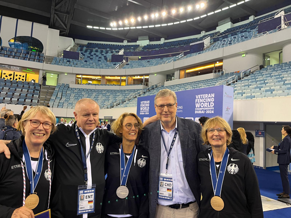 Hilke Kollmetz erfechtete bei der Veteranen WM in Dubai Silber. Foto: HFCL