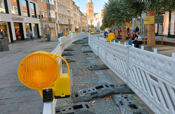 Die Breite Straße wird zwischen Mengstraße und Beckergrube grundhaft saniert. Größere Veränderungen soll es aber nicht geben. Fotos: JW