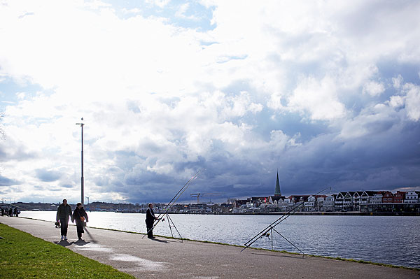 Bis Freitag ist immer wieder mit dunklen Regenwolken zu rechnen. Fotos: Karl Erhard Vögele