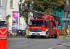 In der Kanalstraße kam es am Freitagvormittag zu einem Wohnungsbrand. Fotos: STE